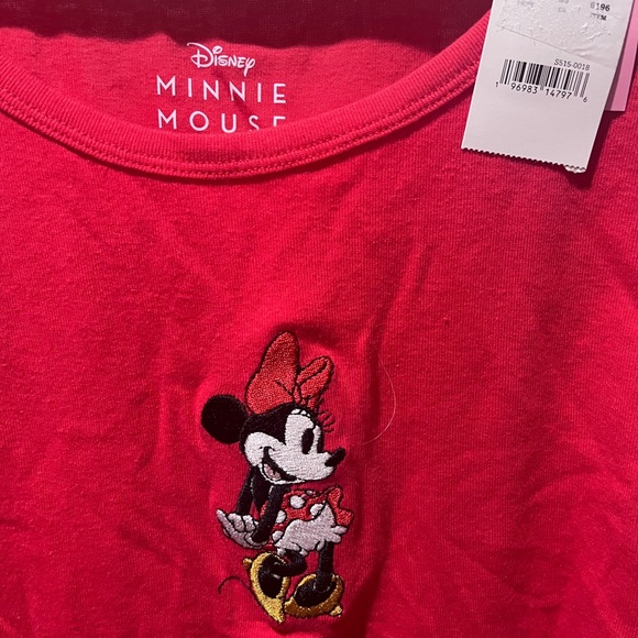 Disney Minnie Mouse Crop Tank Top - Picture 2 of 3